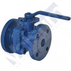 VALVULA DE BOLA HIERRO FUNDIDO CON BRIDAS